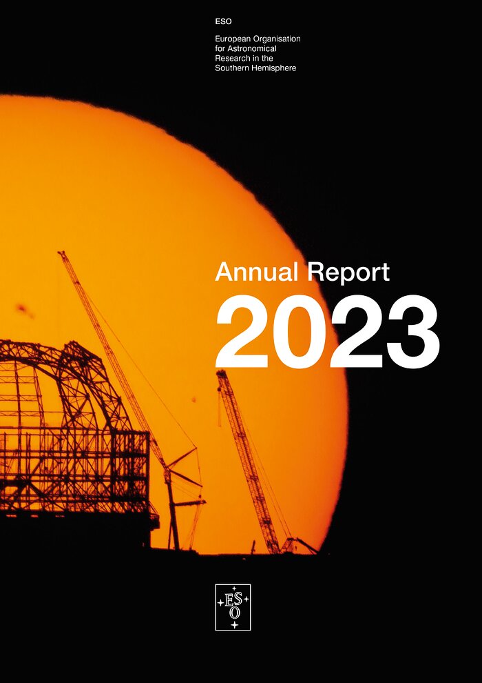 Cover of the Annual Report 2023 | ESO