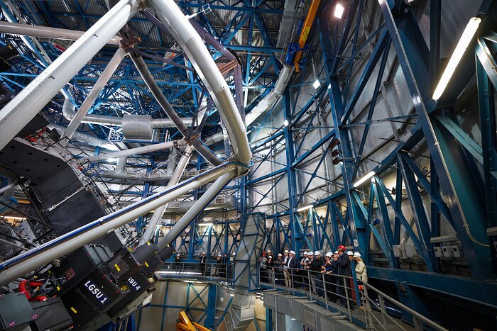 Czech and Chilean delegations visit ESO’s Very Large Telescope