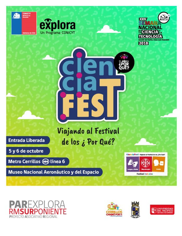 CienciaFEST: Viajando al festival de los ¿Por Qué?