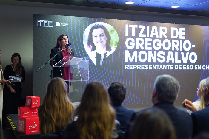 Itziar de Gregorio-Monsalvo en evento Chile Potencia Turística