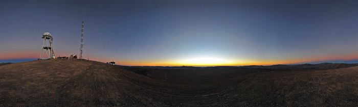 Twilight at Cerro Armazones