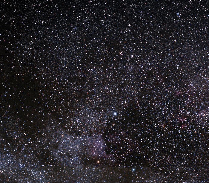 The North America Nebula and the open star cluster Messier 39