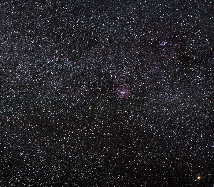 The Rosette Nebula: a cosmic rose