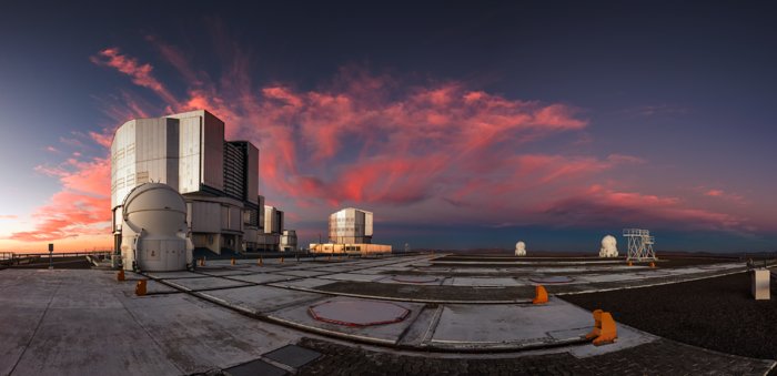 Picturesque Paranal