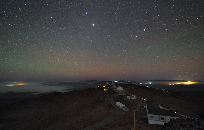 La Silla at night