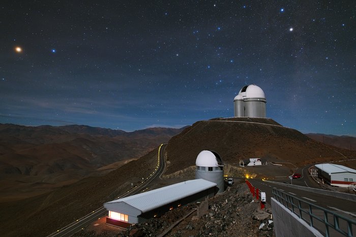 Two domes in the Atacama Desert