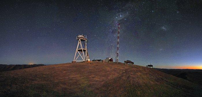 Starry night at Cerro Armazones