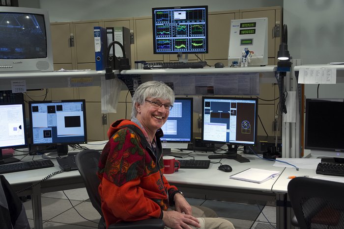 Uli Käufl in the VLT Control Room