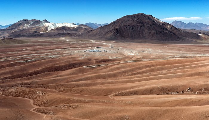 Vista Panorámica del sitio de ALMA