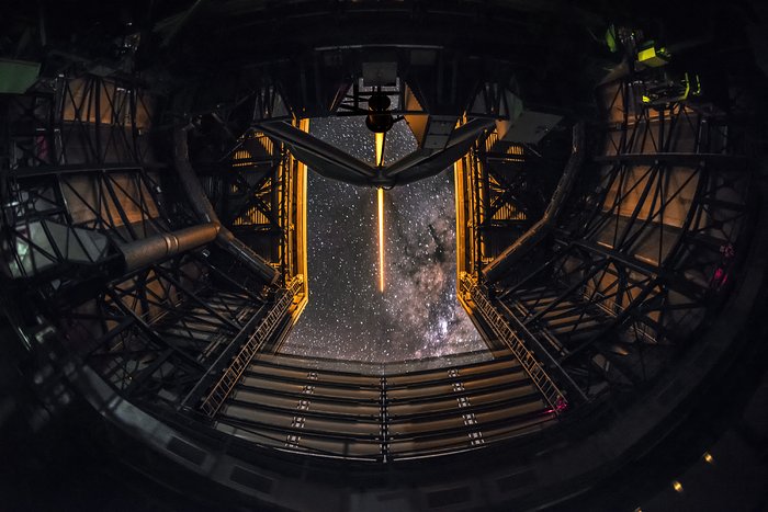 Laser Guide Star at the VLT