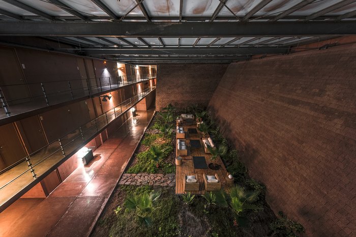 Oasis inside the Paranal Residencia