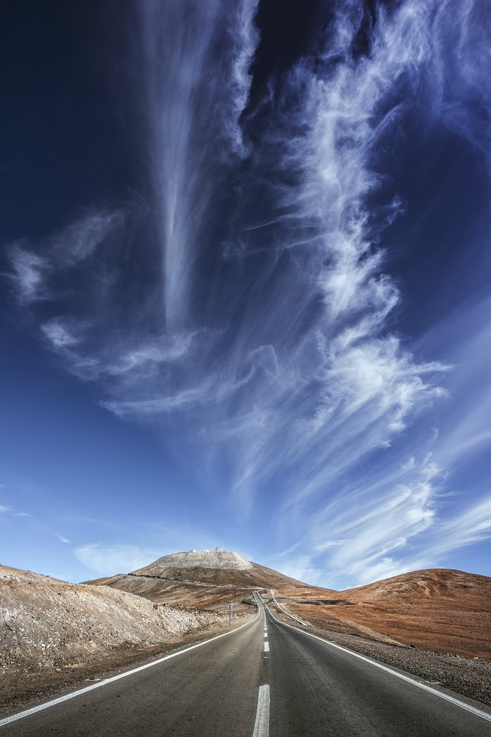 Clouds over Cerro Paranal