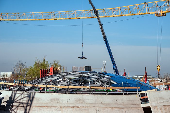 The Star-roof nears completion