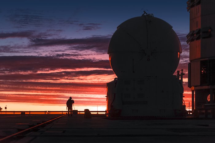 Puesta de Sol en Paranal