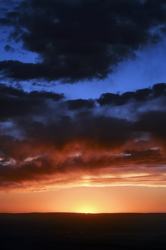 Sunset over the Atacama