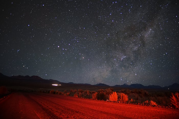 Dark skies above the Atacama