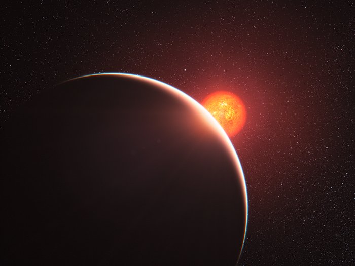 Artist’s impression of GJ 1214b