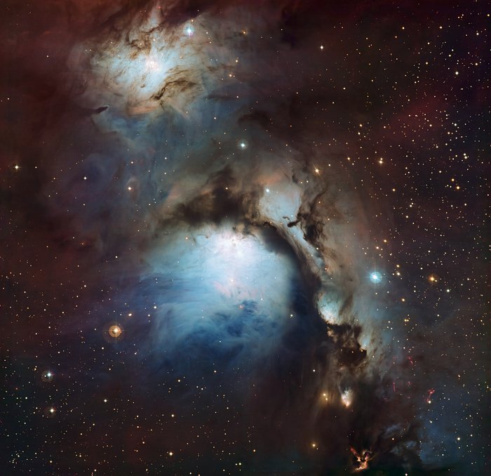 Messier 78: en reflektionsnebulosa i Orion