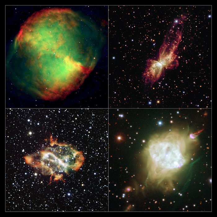 Uma galeria de nebulosas planetárias bipolares