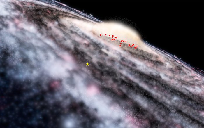 VISTA trova una struttura nascosta nella Via Lattea