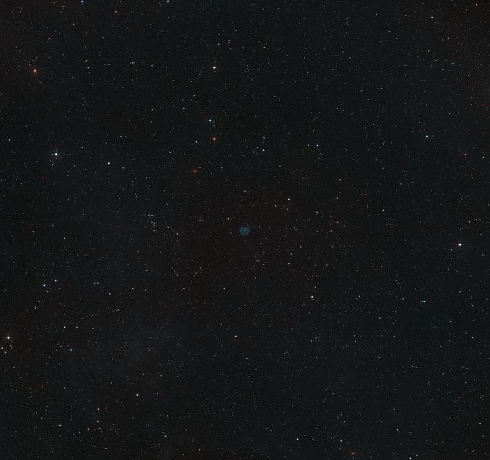 Imagen del sondeo Digitized Sky Survey de la zona que rodea a la nebulosa planetaria ESO 577-24