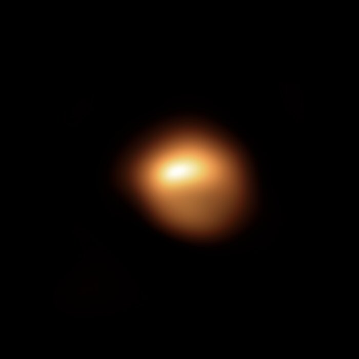 SPHERE-opname van Betelgeuze in december 2019