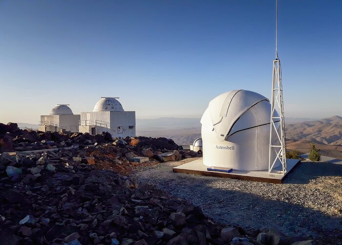 Dalekohled TBT2 na Observatoři La Silla