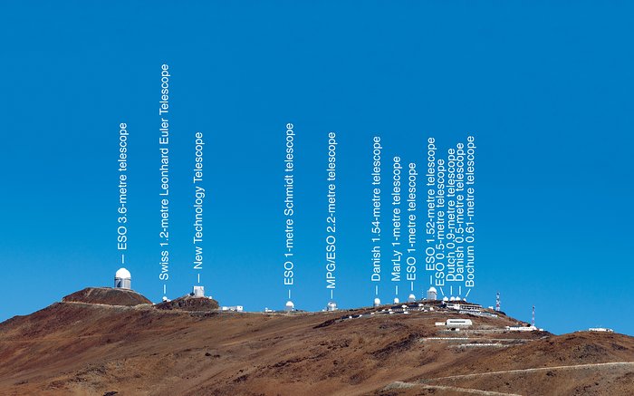 La Silla ridge (annotated)