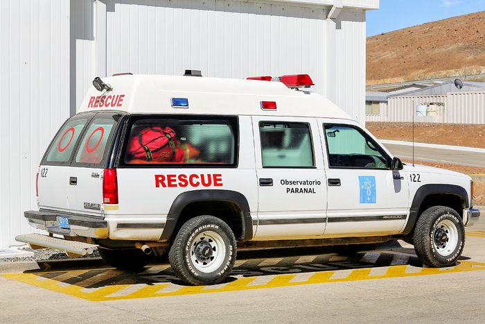 Paranal rescue vehicle