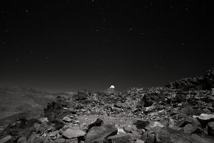 La Silla's rocky landscape