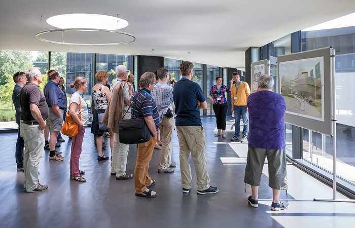 Touring the sites at ESO