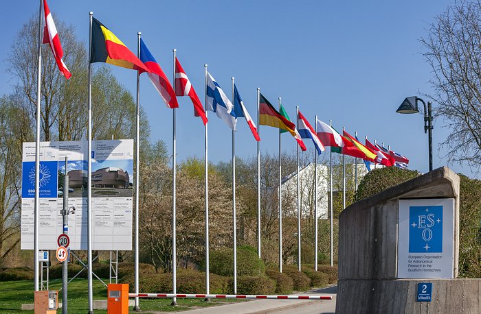 ESO Member States' flags