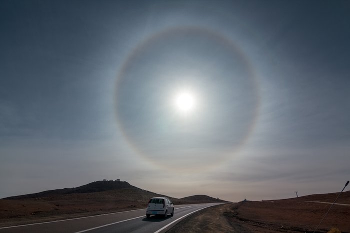 Halo sobre Paranal