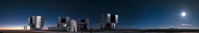 Moonlit Paranal