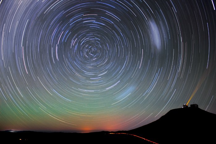 Night sky at Paranal