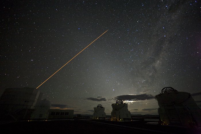 Laser Guide Star på VLT