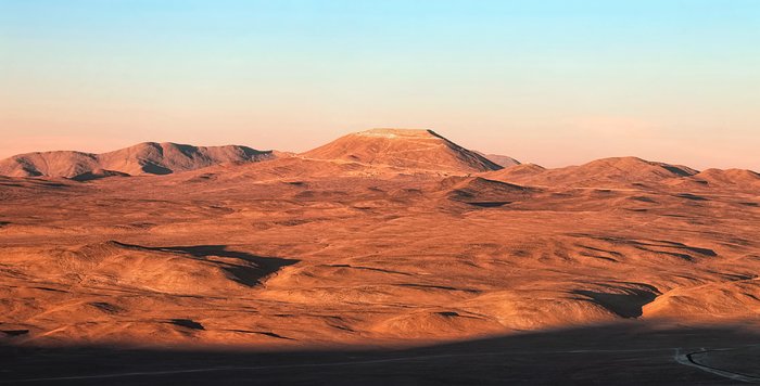 Cerro Armazones at sunset