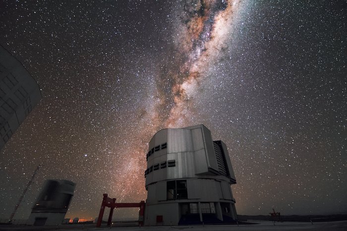 Milky Way over VLT