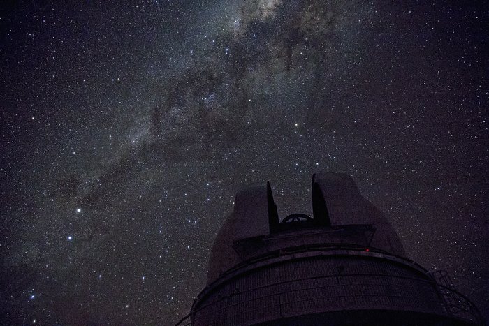 The Milky Way above La Silla