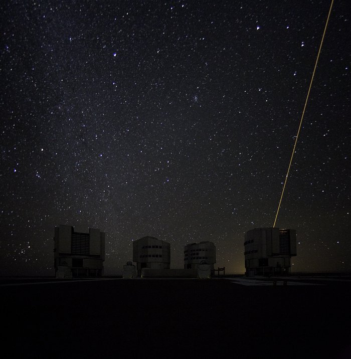 The Laser Guide Star on the VLT
