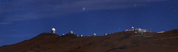 Night-time at La Silla