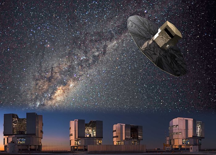 Artist's impression of the Gaia-ESO Survey