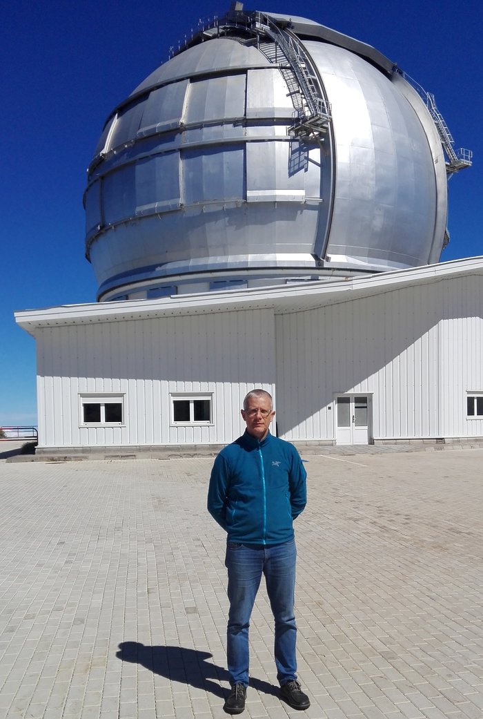 Romano Corradi at the Gran Telescopio Canarias (GTC)