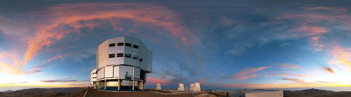 Nightfall at Paranal