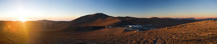 Sunset over Paranal *