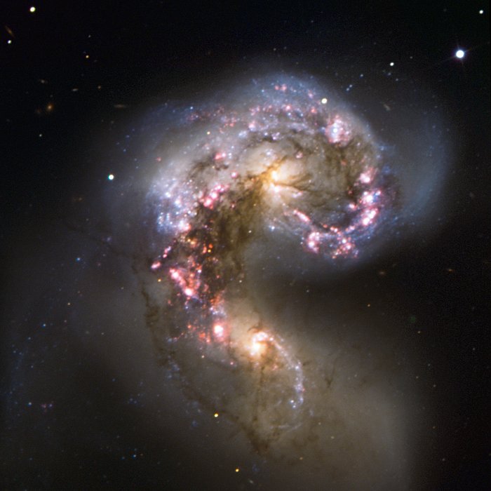 VLT observes the Antennae Galaxies