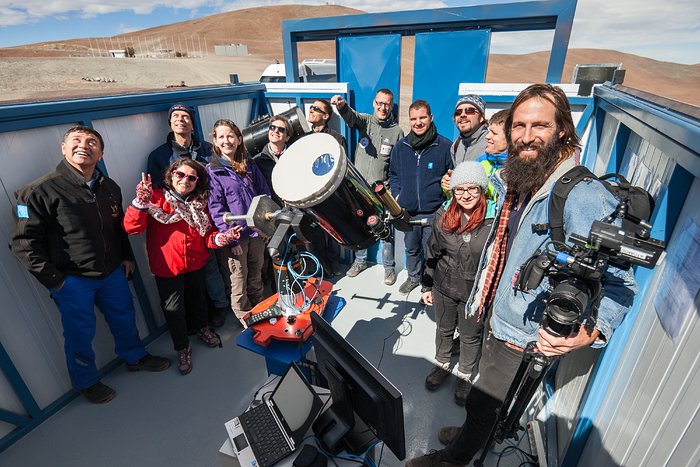 Tutti sorridenti @#MeetESO!