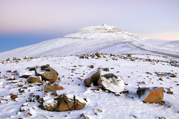 Snowy Paranal