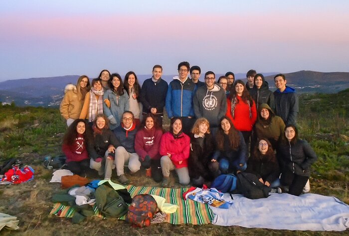 Participants à AstroCamp, la colonie de vacances astronomiques 2019