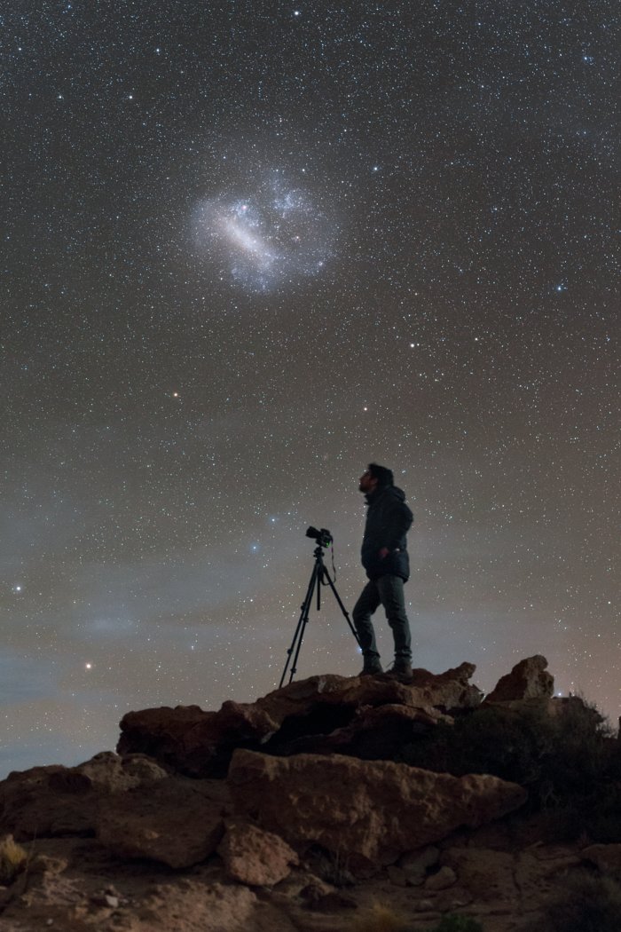 Observando o céu austral